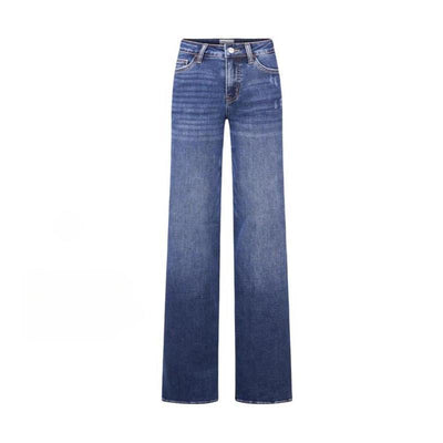 High-Waisted Wide Leg Jeans