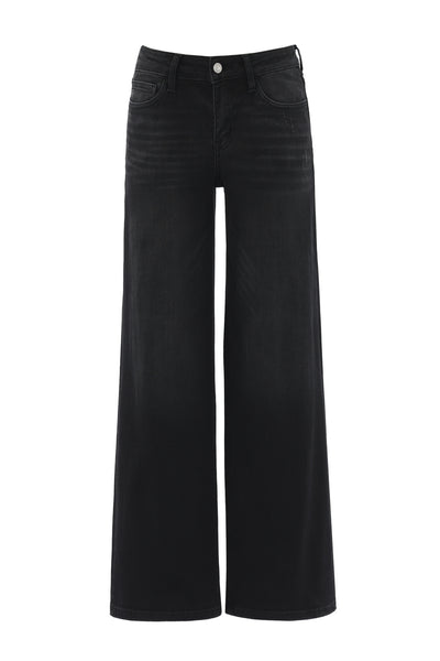 High-Waisted Wide Leg Jeans